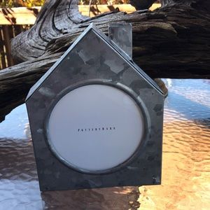 Pottery Barn New galvanized cottage house. Measures 7 1/2 x 5‎ 3/4. NWOT.